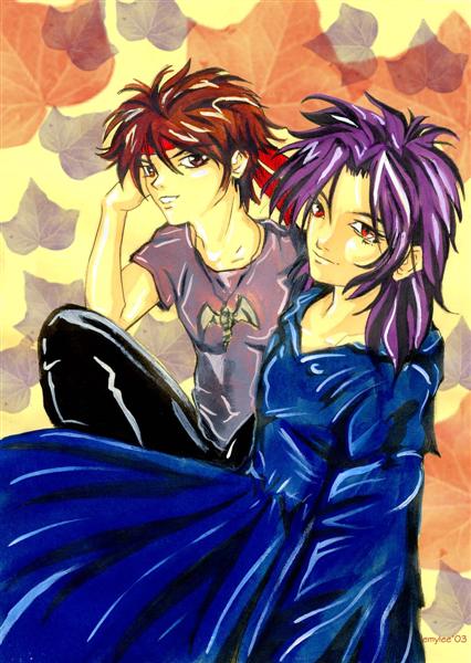 Otaku Gallery  / Anime e Manga / Orphen / Fan Arts / orphenazalea.jpg